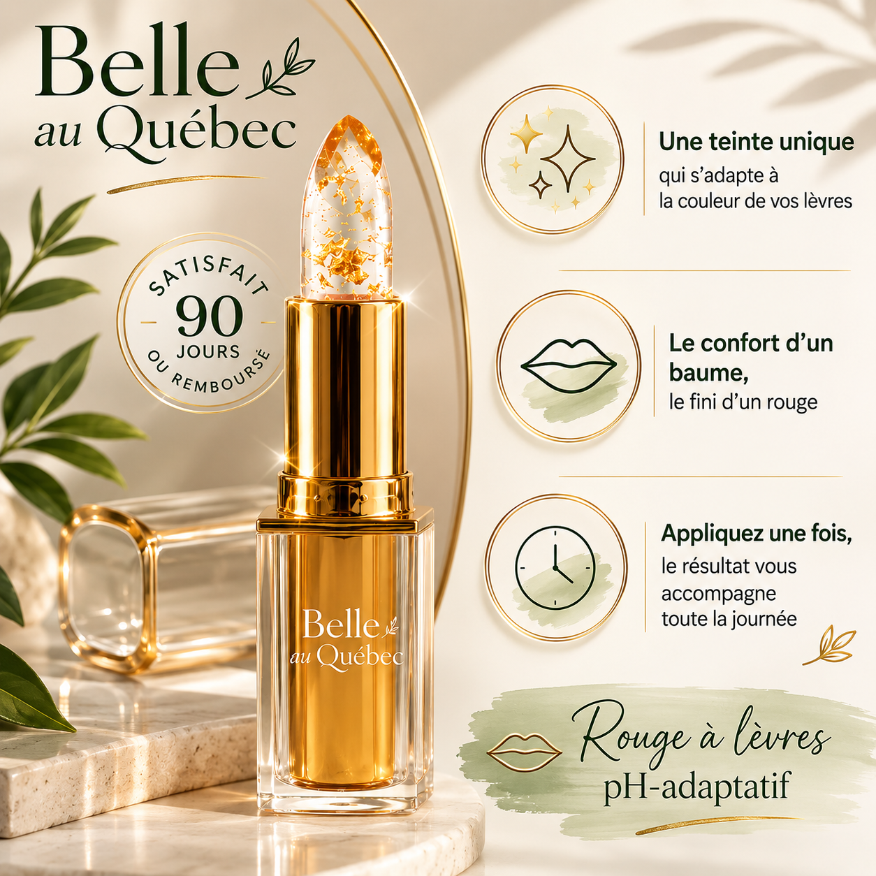Belle Au Québec Signature Lipstick