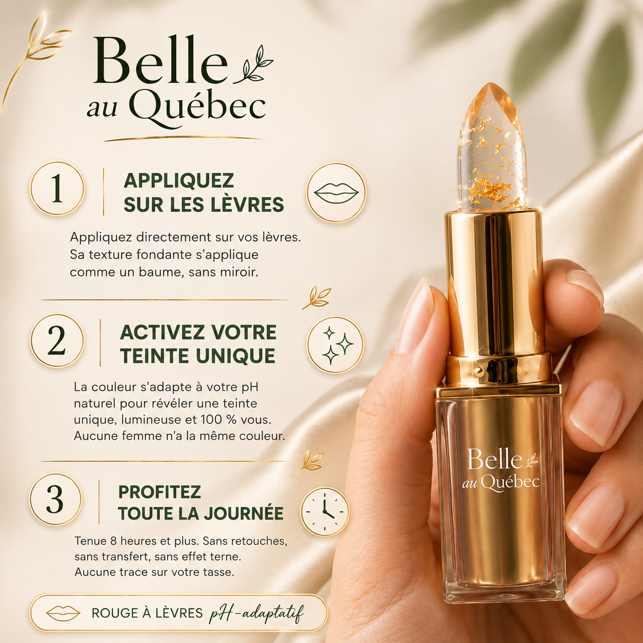 Belle Au Québec Signature Lipstick