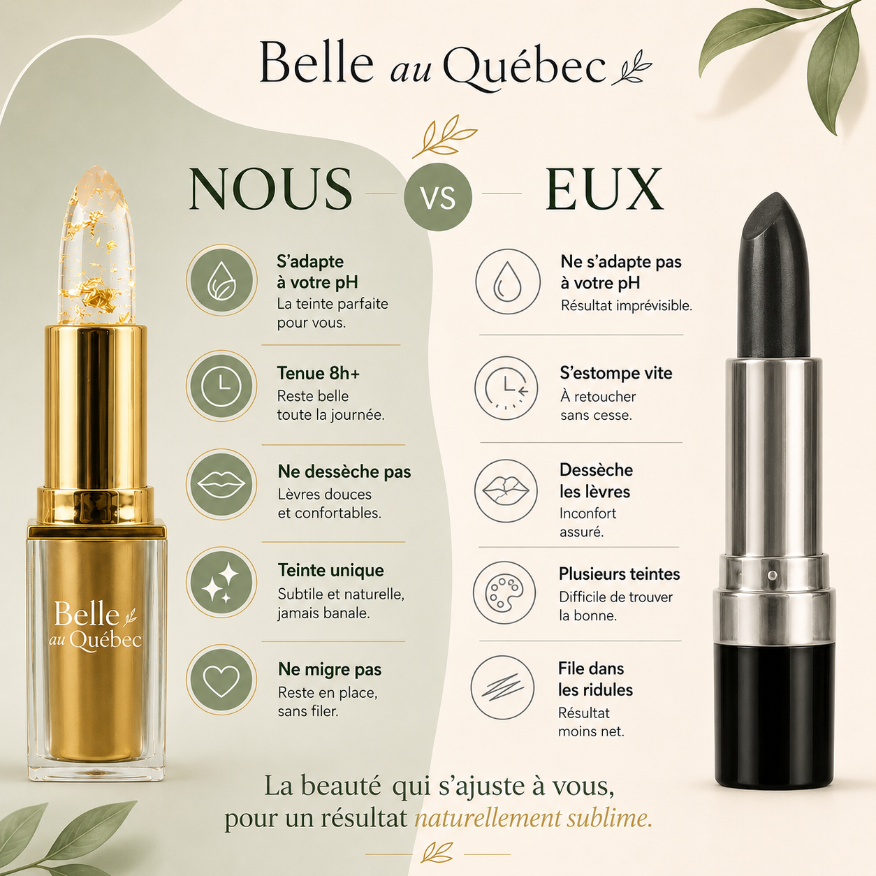 Belle Au Québec Signature Lipstick